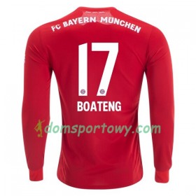 Koszulka Bayern Monachium Jerome Boateng 17 Domowe Koszulki Piłkarskie 2019-2020 Długi Rękaw